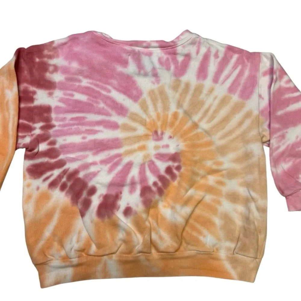 Old‎ Navy Girl's Tie Dye Pink Multicolor Sweatshirt Size 4T